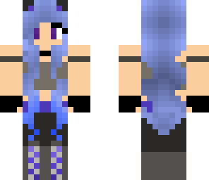 shadow purple girl