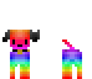 rainbow pup
