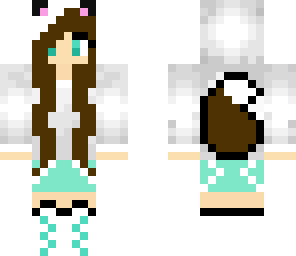 mint brunette fox