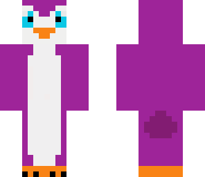 the purple penguin