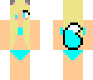 cute bikini fox girl