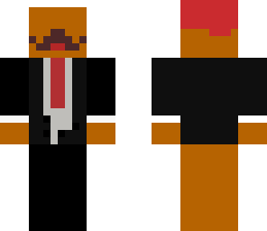 weird business man
