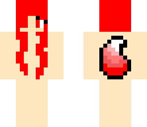 red wolf girl base