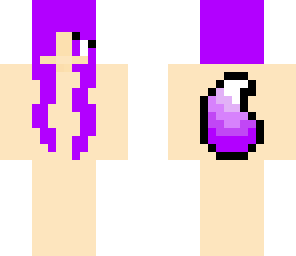 dark purple wolf girl base