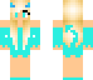 the cute blue
