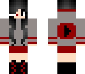 cute gamer goth girl