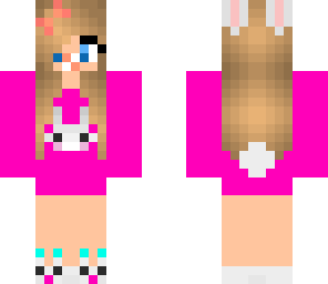 cute pink bunny