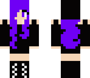 purple hair