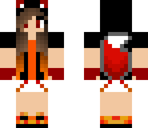 fire wolf girl
