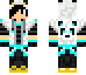 blue panda boy