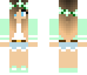 mint summer girl