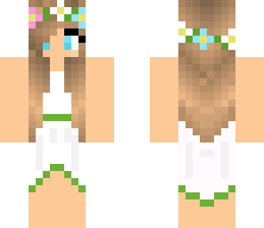 cute girl in white dress - reupload