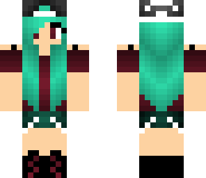 dark green purple tomboy cute update