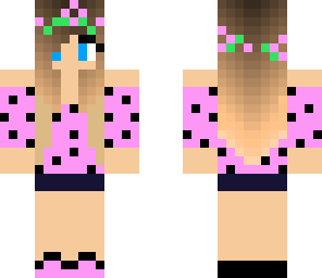 pink poka-dot girl