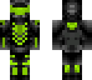 green robot