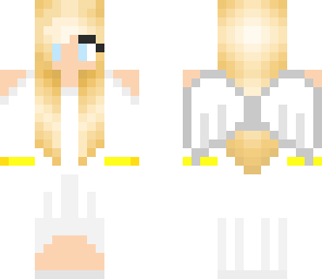 angel in white and gold