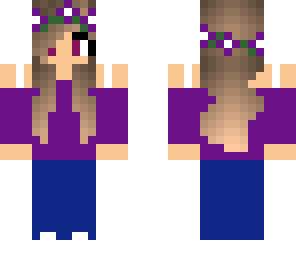casual in purple