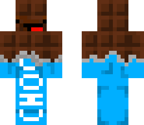 chocolate man light bluo