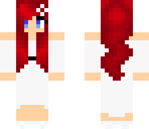 white dress