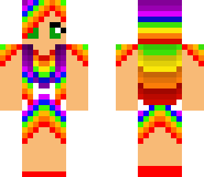 rainbow girl