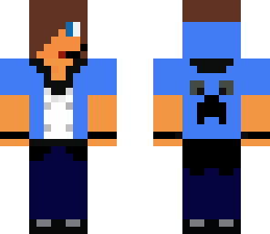 blue headset boy