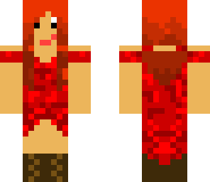 red headed party girl