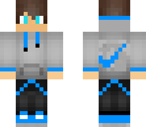 blue nike guy
