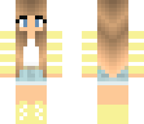 edited yellow girl