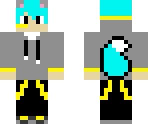 cool blue fox dude