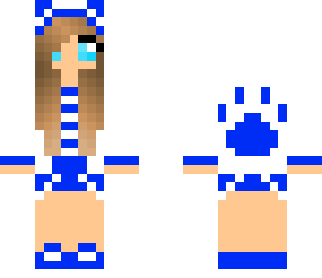 blue paw girl