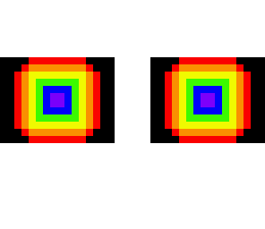 rainbow target