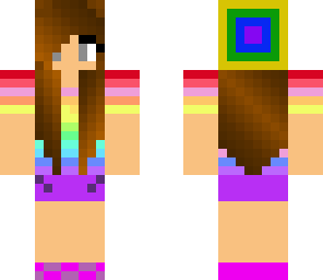 rainbow girl