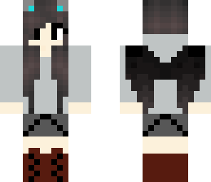 disguised fallen angel wolf girl 