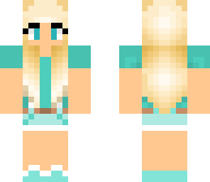 blue girl