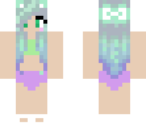 cupcake cat girl swimsuit