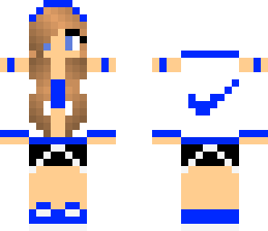 nike girl blue