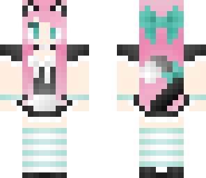 pink hair miad