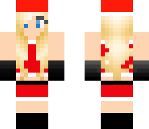 cute santa girl