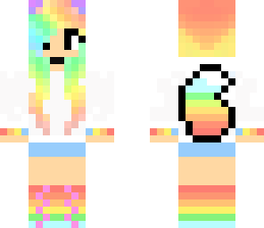 rainbow girl