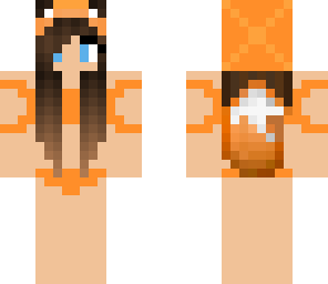 sparklychipmunk fox girl in swimsuit
