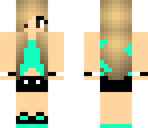 teal and black