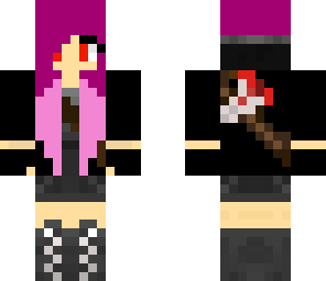 pink axe mender