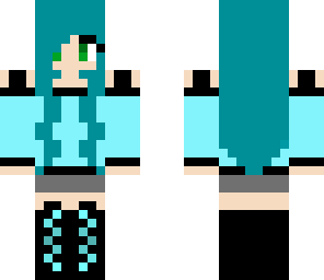 blue girl