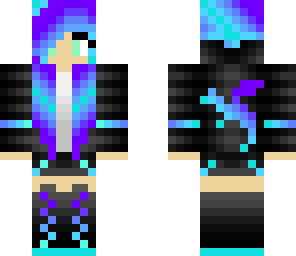 my cute youtube skin i think