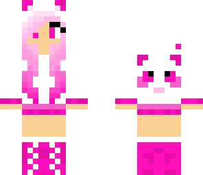 cute pink creeper