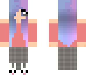 gamer girl colored