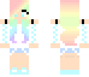 rainbow girl