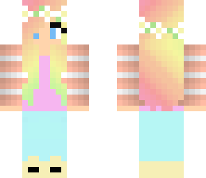 rainbow girl