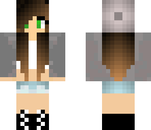 gray beanie girl