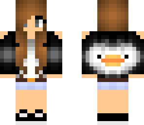 penguin girl edit
